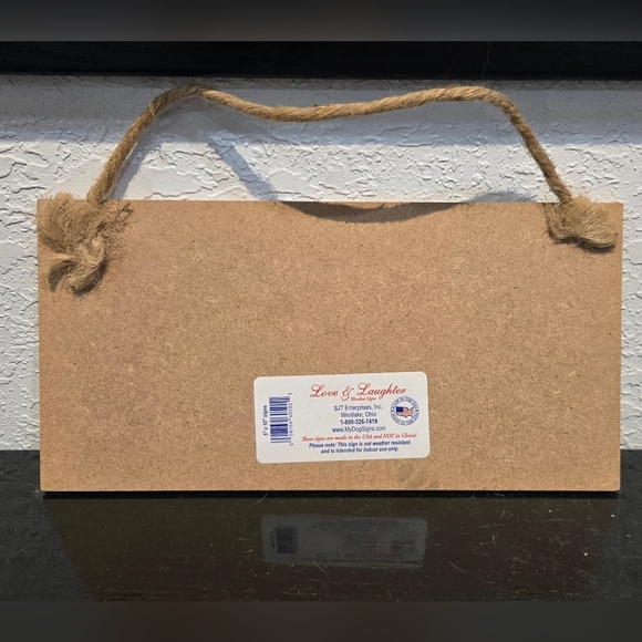 3/$20 Chow Chow "Spoiled Rotten (Dog) Lives Here"  Hanging Sign Gift Wall Decor - Picture 2 of 2